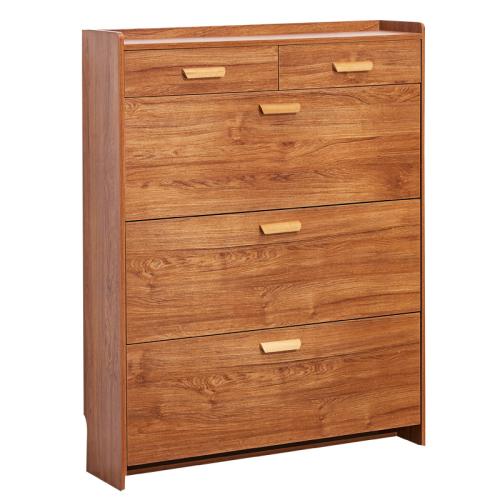 Fibra de madera de densidad media Bastidor de zapatos de almacenamiento, más colores para elegir,  trozo