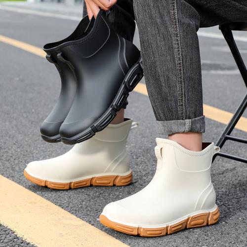 PVC Rain Boots & anti-skidding Pair