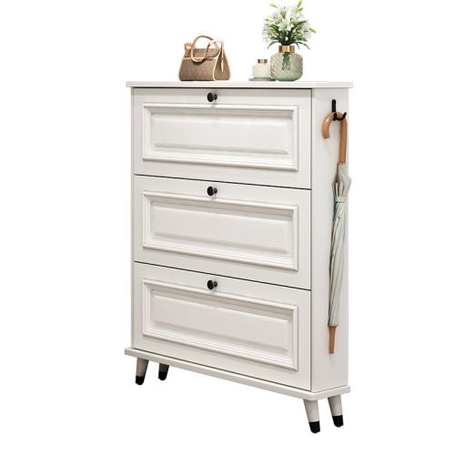 Fibra de madera de densidad media Bastidor de zapatos de almacenamiento, más colores para elegir,  trozo