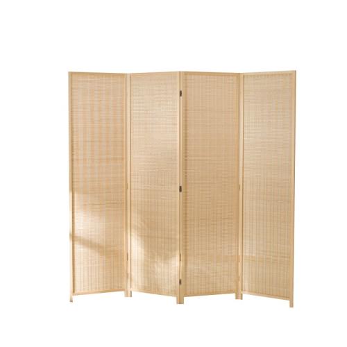 Pine & Bamboo foldable Floor Screen  Lot