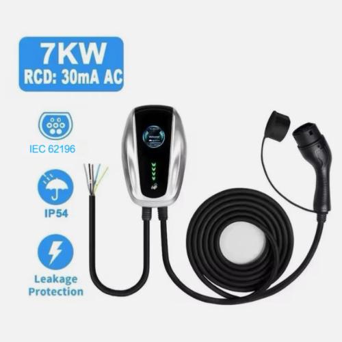 EV Charger 7kw Type 2 Waterproof Car Charger Point