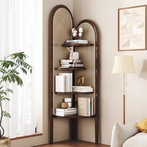Moso Bamboo & Plastic Multilayer & Multifunction Bookshelf PC