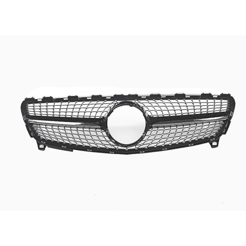 Gloss Black Diamond Grill Front Grille For 2016-2018 Mercedes A Class W176 A250