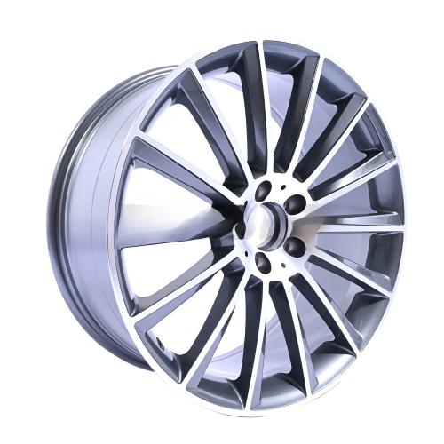 Front Gray 20 inchx8.5 inch Multispoke Rims Wheels For Mercedes Benz S500 S550