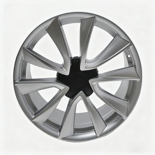 NEW 19 inch x 8.5 inch Silver Alloy Replacement Wheel Rim For Tesla Model 3 2017-2021