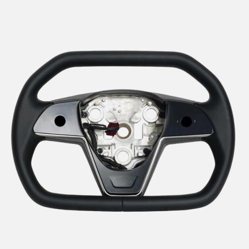 Upgrade Cybertruck Yoke Steering Wheel Fits For Tesla Model 3 Model Y 16-17 w/Heated