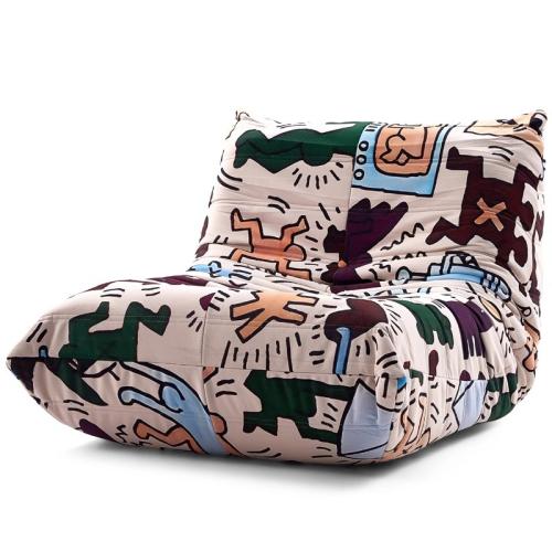 Esponja & De punto multicolor,  trozo