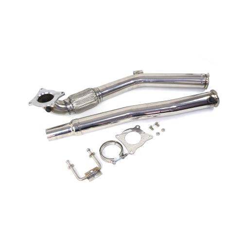 Car Exhaust Downpipe Fits for VW Golf GTI MK5 MK6 Jetta 2.0T Turbo Audi A3 2.5inch - 3inch 63mm to 76mm