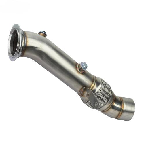 Exhaust N55 3.5inch Downpipe for 2010-2015 BMW F01 F06 F07 F10 F11 F12 F13 535i GT 535ix 640i 740i Turbo Catless Down Pipe
