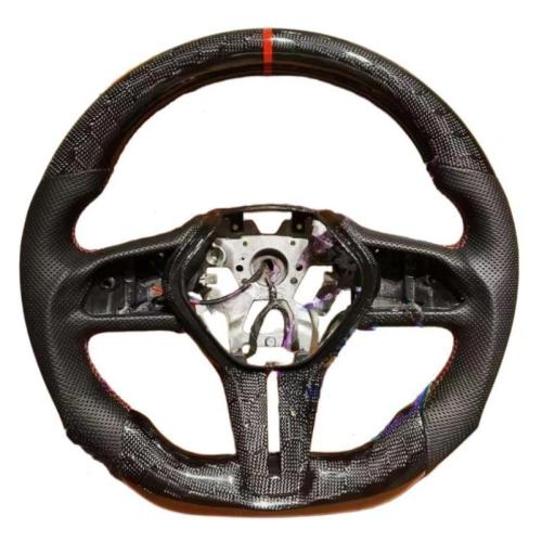 HEATED Steering Wheel FOR INFINITI q50/q60/QX50/QX55 WITH HONEYCOMB CARBON FIBER