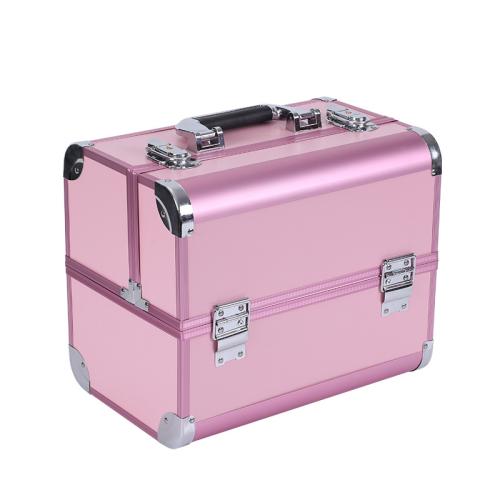 Aluminium Alloy Waterproof Cosmetic Storage Box portable PC