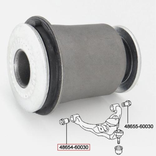 Front Uper & Lower Control Arm Bushing Kit For Toyota Tacoma 4Runner FJ Cruiser