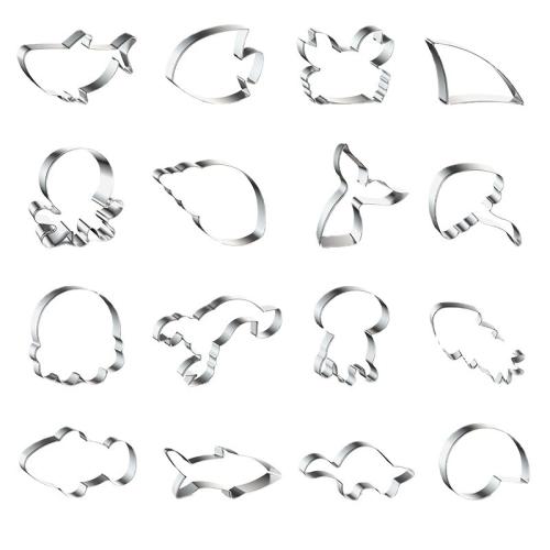 Stainless Steel Biscuit Molds PC