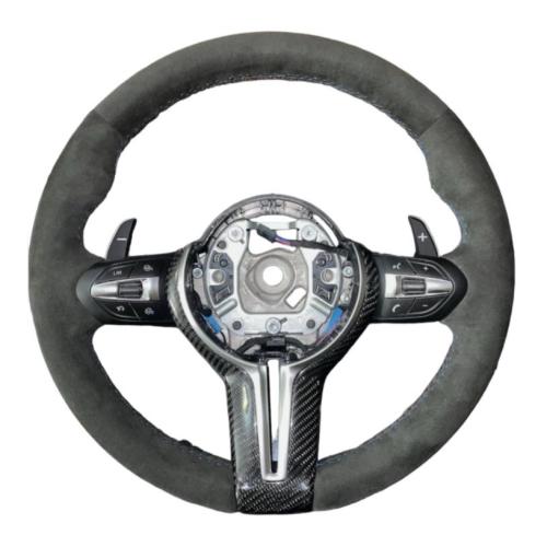 Fits For BMW Carbon Steering Wheel Red Stitch – F80 F82 F30 F32 M3 M4