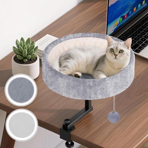 Cloth & Metal detachable and washable & rotatable Pet Bed for Cats & adjustable Solid PC