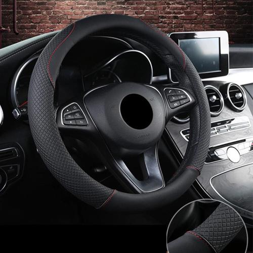 Car Steering Wheel Cover Microfiber Leather Anti-slip Accessories For Toyota
