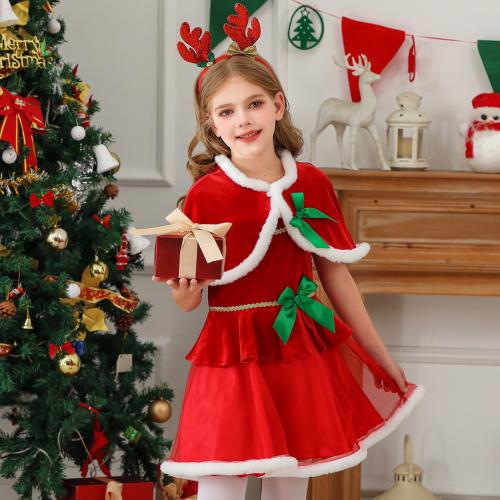 Polyester Costume de Noël d’enfants plus de couleurs pour le choix pièce