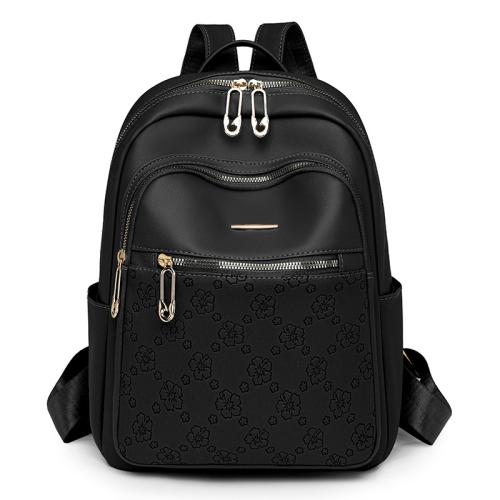PU Leather Load Reduction Backpack embossing PC