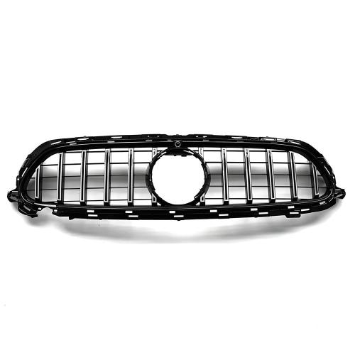 For Mercedes E-Class W213 S213 21+ Black Front Grille Panchinana GT Style