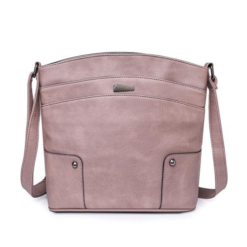 PU Leather Bucket Bag & Multifunction Crossbody Bag PC