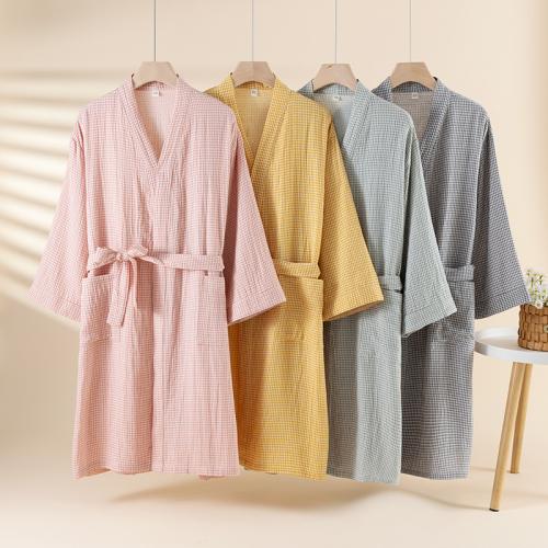 Cotton Women Robe & loose PC
