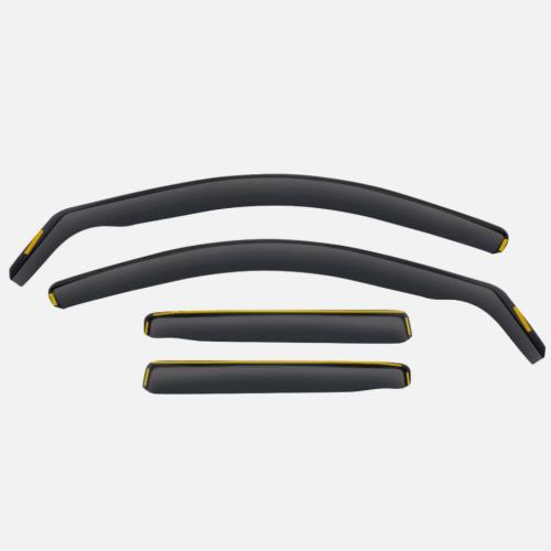 For SEAT LEON MK3 2014-2019 5 Door Estate Wind Deflectors Accessories Mission Air