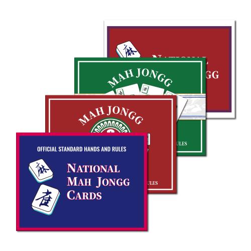 Paper & Plastic Multifunction Mahjongg Cards waterproof Set