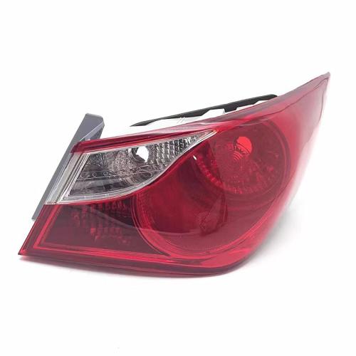 Tail Light Set For 2011-14 Hyundai Sonata Left Right Outer/Body Mounted Halogen