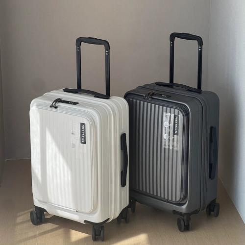 ABS & PC-Polycarbonate Suitcase Polyester Solid PC