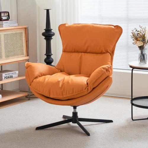 Scratch-Resistant Fabric & Carbon Steel single & 360degree rotation & Soft Casual House Chair PC