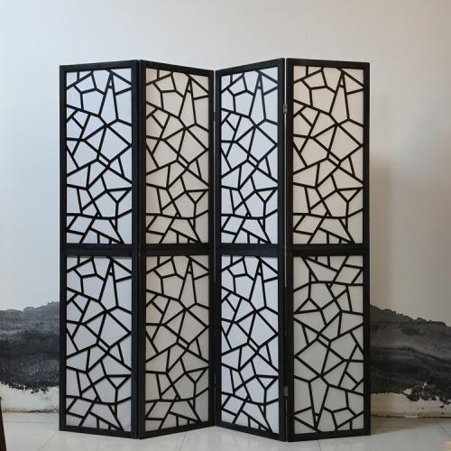 Wood foldable Floor Screen PC