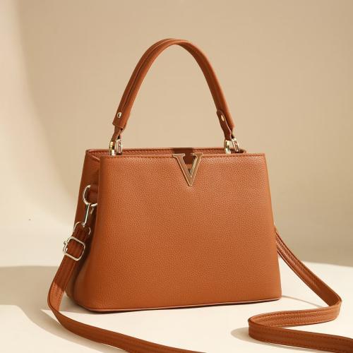 PU Leather cross body Handbag large capacity PC