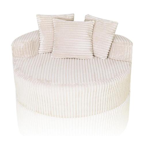 Springsteels & Sponge & Corduroy Lazy Sofa durable & hardwearing Solid PC