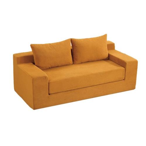 Sponge & Corduroy foldable Compression Sofa durable & breathable PC
