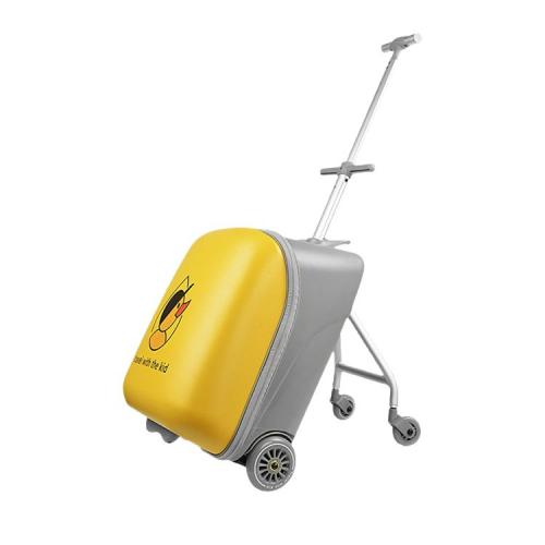 Aluminium & PC-Polycarbonate & Plastic & Polyester Suitcase with password lock & detachable & waterproof PC