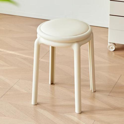 Polipropileno-PP & Esponja & Cuero de la PU Taburete, Sólido, más colores para elegir,  trozo