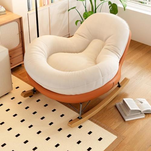 Metal & PP Cotton & Flannelette & Sponge & Wood Soft Casual House Chair PC