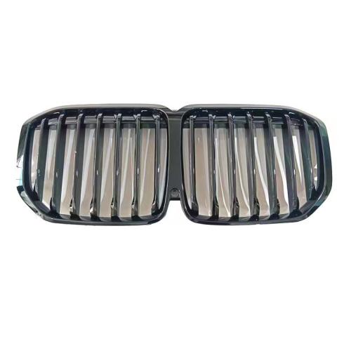 Front Grill Fits For BMW 19-22 X7 G07 Pre-lci M50i 40i 50i Black Kidney Grille