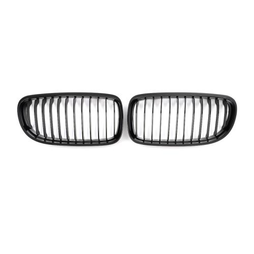 Gloss Black Front Kidney Grille Grill For BMW E90 E91 325i 328i 335i 2009-2011