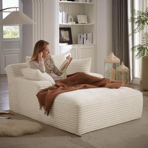 Sponge & Corduroy Compression Sofa PC