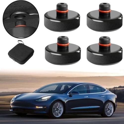 4pcs rubber jack mount for Tesla Model 3 S X Y jack pad adapter holder