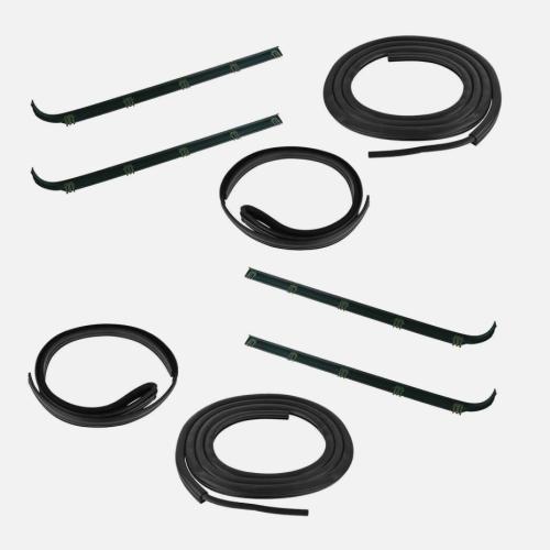 New Door Window Sweep Weatherstrip Seal Kit For 1987-1997 Ford Bronco F150
