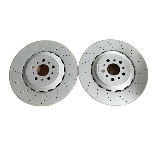 FOR BMW M3 G80 G81 M4 G82 G83 COMPETITION REAR LEFT RIGHT BRAKE DISCS PAIR 370mm
