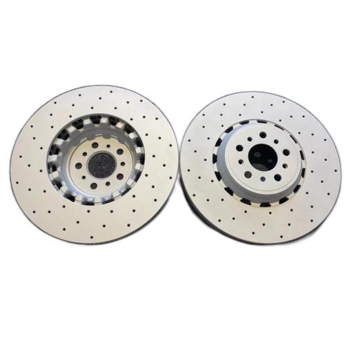 FOR BMW M2 F87 FRONT DRILLED BRAKE DISCS PAIR 380mm 34112284809 34112284810