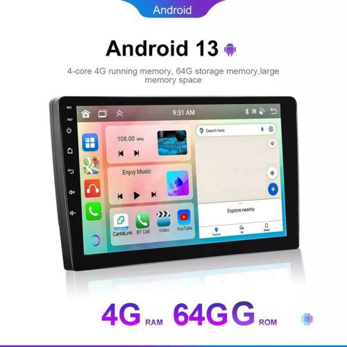 4+64G Carplay For Citroen Relay Peugeot Boxer Fiat Ducato Head Unit Android 14