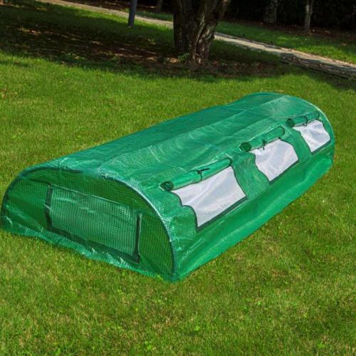 Tubo de acero & Plástico PE Invernadero, Sólido, verde,  trozo