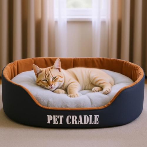 PP Cotton & Sponge & Cotton Pet Bed & anti-skidding & thermal letter PC
