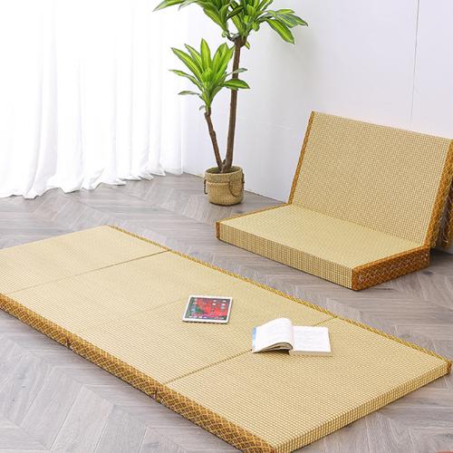 Rotin Matelas de lit Jaune pièce