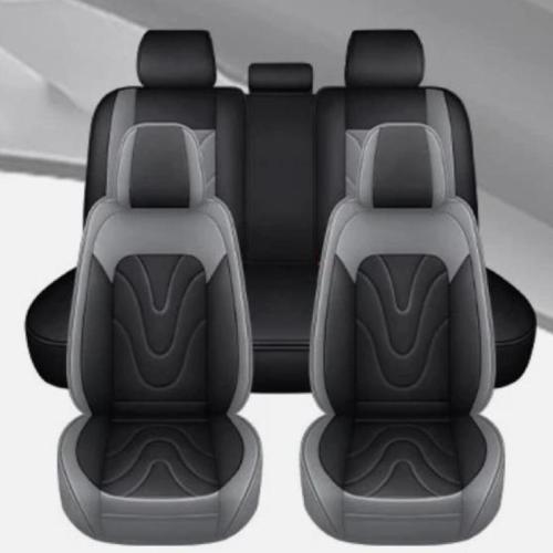 For Nissan Car Seat Covers 5 Seats Pu Leather Front & Rear Cushion Protector