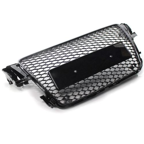 Front Mesh RS5 Style Bumper Grille For Audi A5/S5 B8 8T 2008-2011 2012 Black 